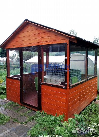 Мягкие окна для террас