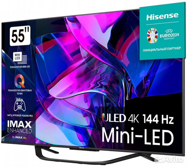 Телевизор hisense 55U7KQ с гарантией в Симферополе