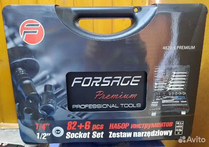 Набор инструментов Forsage Premium 82+6 предметов