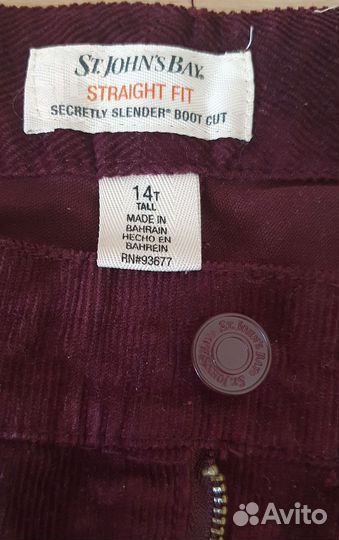 Джинсы женские на высокий рост - 14T - США