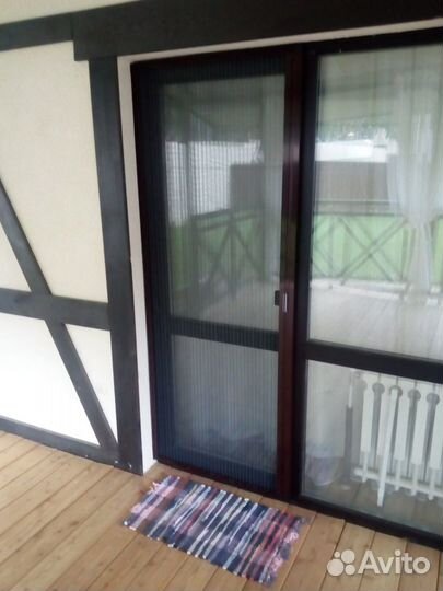 Москитная сетка-гармошка (сетка-плиссе)