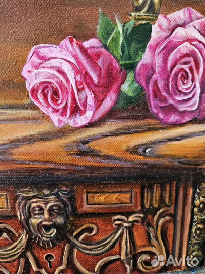 Картина маслом на холсте натюрморт