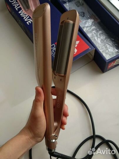 Тройная плойка щипцы волна Dewal