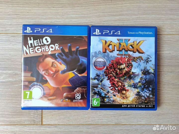 Игры для PS4 и PS5 Knack 2 / Hello Neighbor