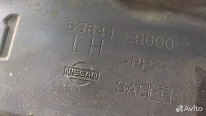 Защита арок (подкрылок) Nissan X-Trail (T30), 2006