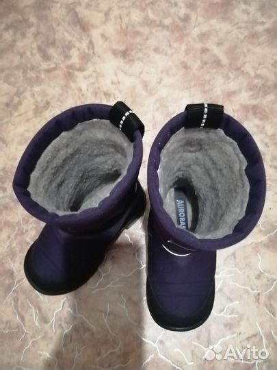 Сапоги зимние детские 24