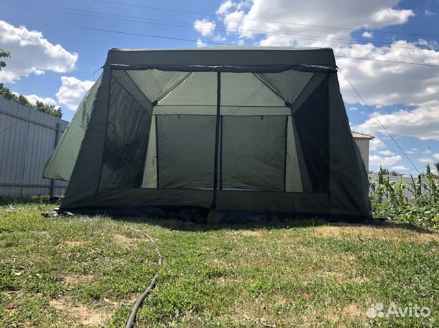 Палатка шатер с усиленным каркасом