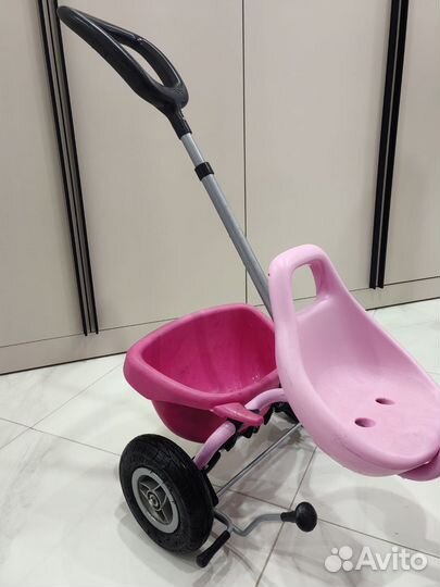 Детский велосипед с ручкой puky