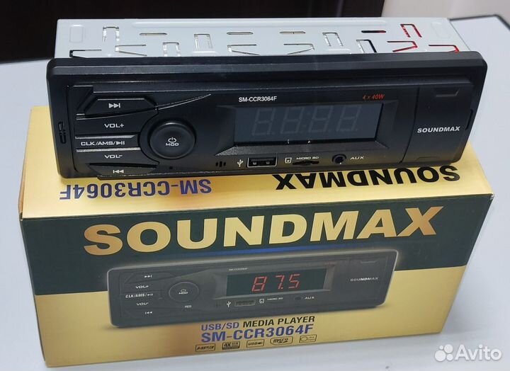 Автомагнитола Soundmax Новая с usb