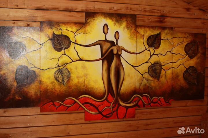 Роспись стен, копии картин