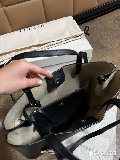 Сумка polene mini black оригинал