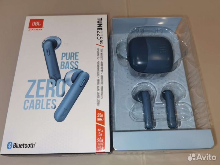 Беспроводные наушники jbl tune 225 tws