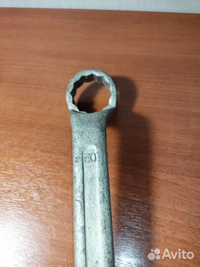 Ключ гаечный накидной 30х32 мм Камышин