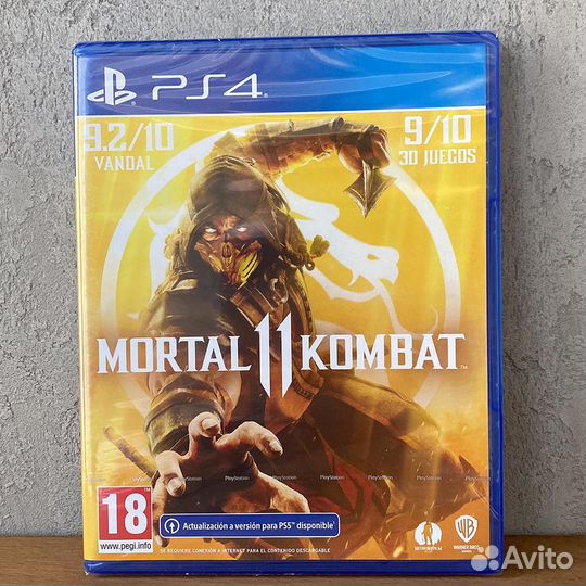 Mortal Kombat 11 PS4, русские субтитры