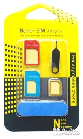 Адаптер-переходник Nano-SIM Adapter для sim-карт