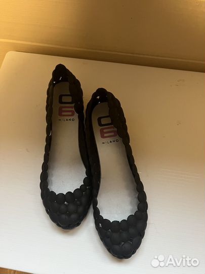 Туфли на танкетке 38