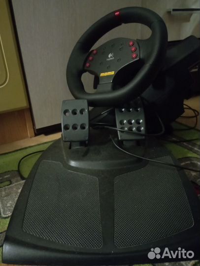 Руль logitech momo racing