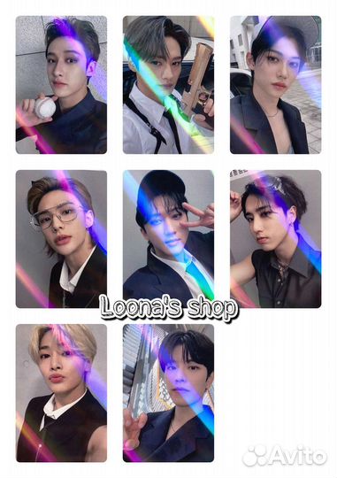 Неоф карты stray kids maxident