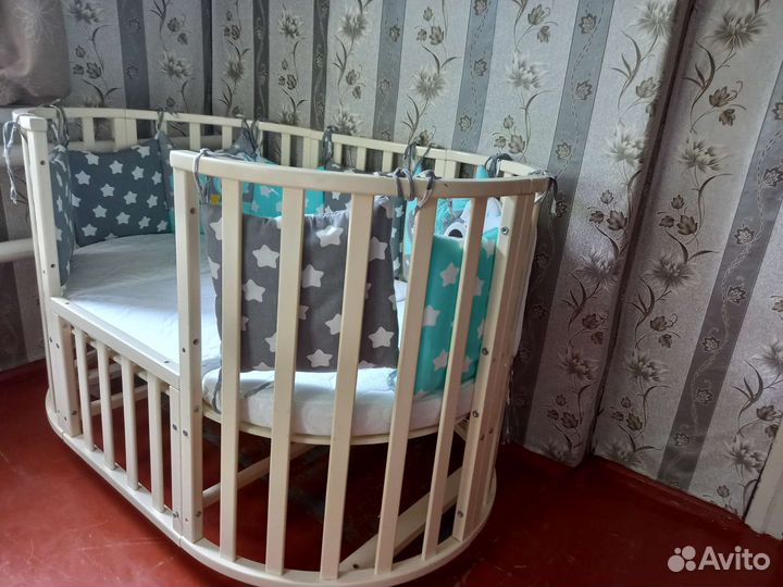 Детская кровать без маятника 6 в 1