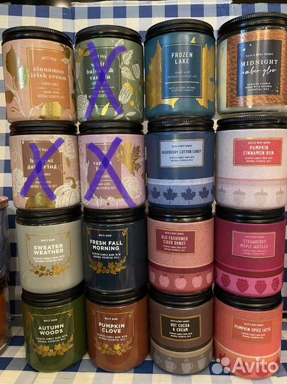 Bath and body works свеча