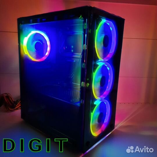 Новый игровой пк.i7-10700F/7700XT. Гарантия 36мес