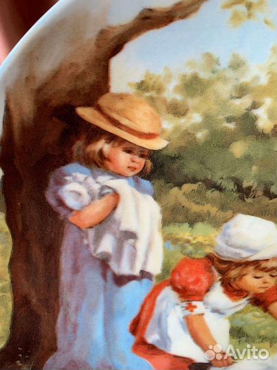 Тарелка Edwin M.Knowles В рабочее время