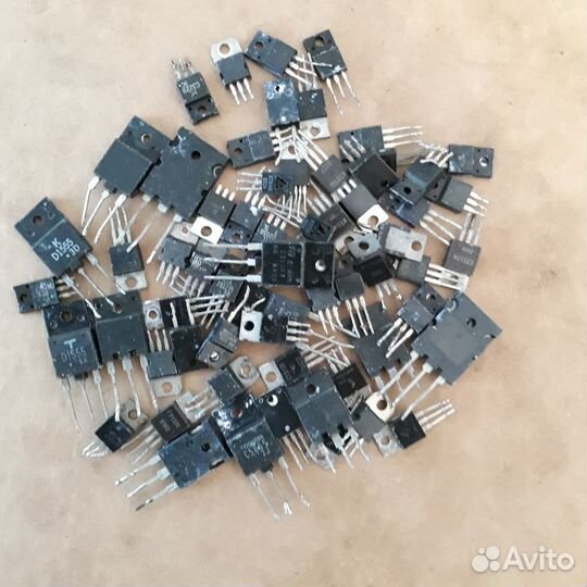 Транзисторы б/у СССР и импортные