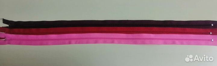 Застежки молния 50см спираль N3 993шт 19 цветов