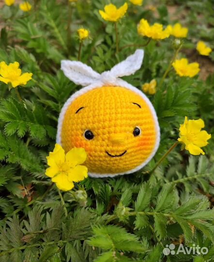 Колобок игрушка для детей ручной работы