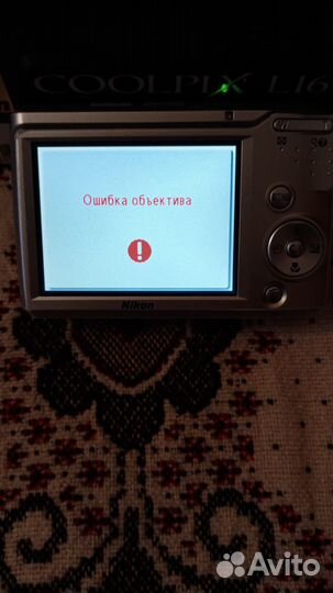 Цифровой фотоаппарат Coolpix L18/L16 не рабочий