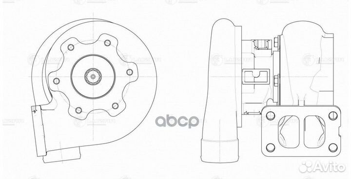 Турбокомпрессор LAT 0731 luzar