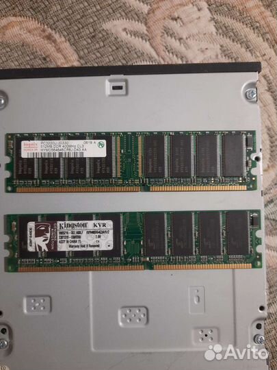 Оперативная память 512MB 2шт