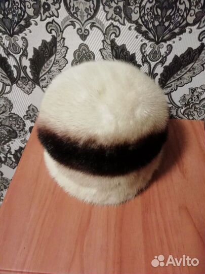 Шапка норковая женская