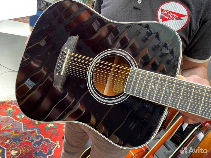 12струнная электроакустическая гитара