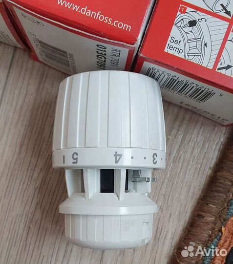 Danfoss терморегулятор комплект