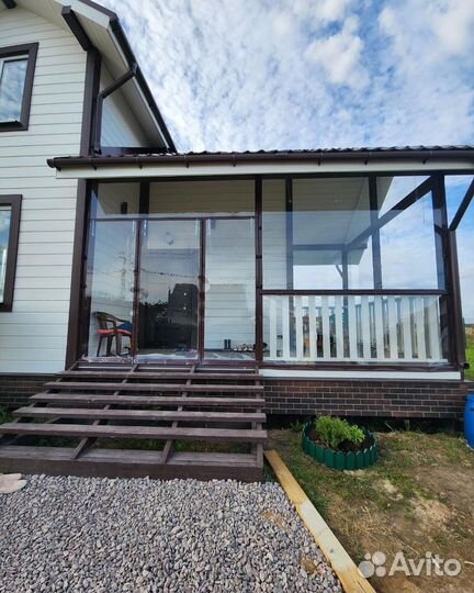 Мягкие окна для террас