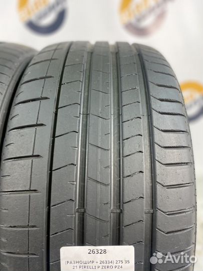 Pirelli P Zero PZ4 275/35 R21 и 315/30 R21 104W