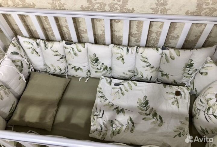 Бортики в детскую кроватку