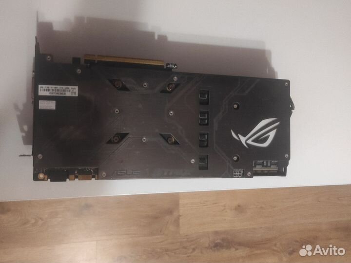Видеокарта asus rog strix gtx 1080ti 11gb