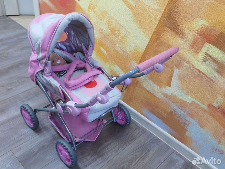 Коляска кукольная