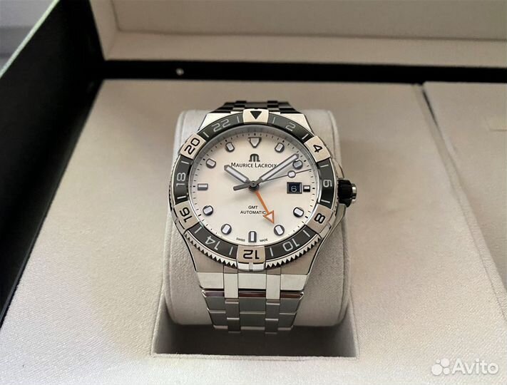 Maurice Lacroix Aikon GMT White +RS Новые\Оригинал