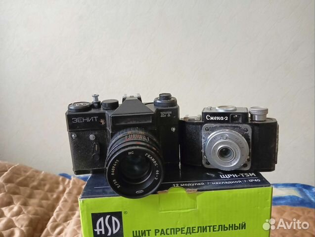 Пленочный фотоаппарат зенит Ет