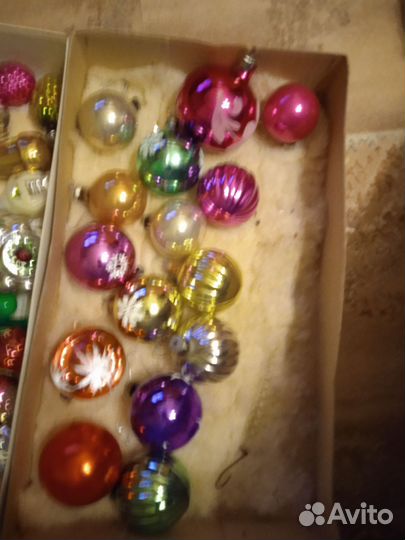 Елочные игрушки СССР 50-70 гг