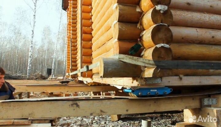 Перемещение дома Подьем домов