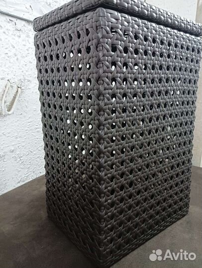 Корзина для белья. Мебель из ротанга