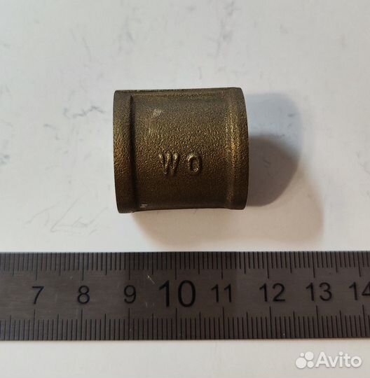 Муфта (латунь) 1/2