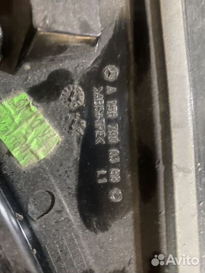 Накладка на дверь багажника mercedes gla x156