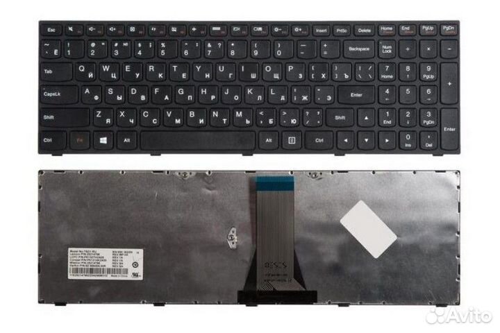 Клавиатура новая ноутбука Lenovo B50-30, G50-30