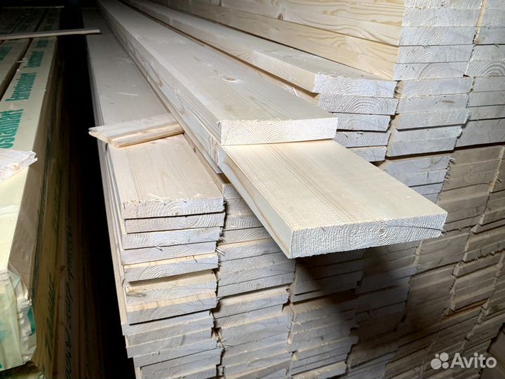 Доска сухая строганная лиственница