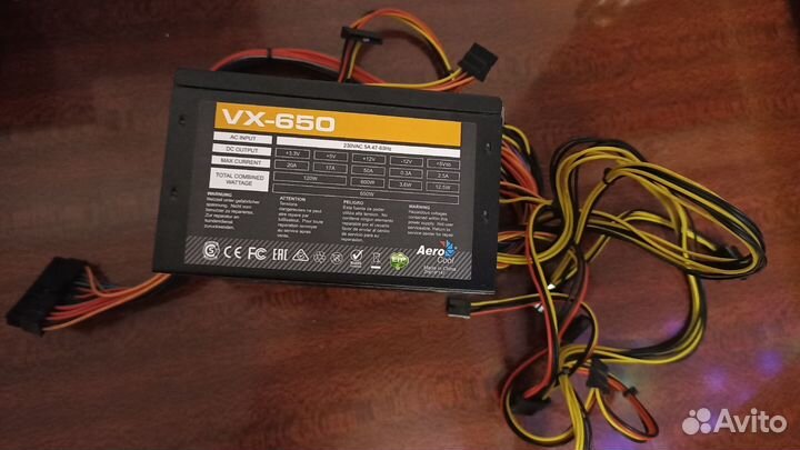 I3 8100 + gigabyte b360m d2v+AeroCool VX plus650W